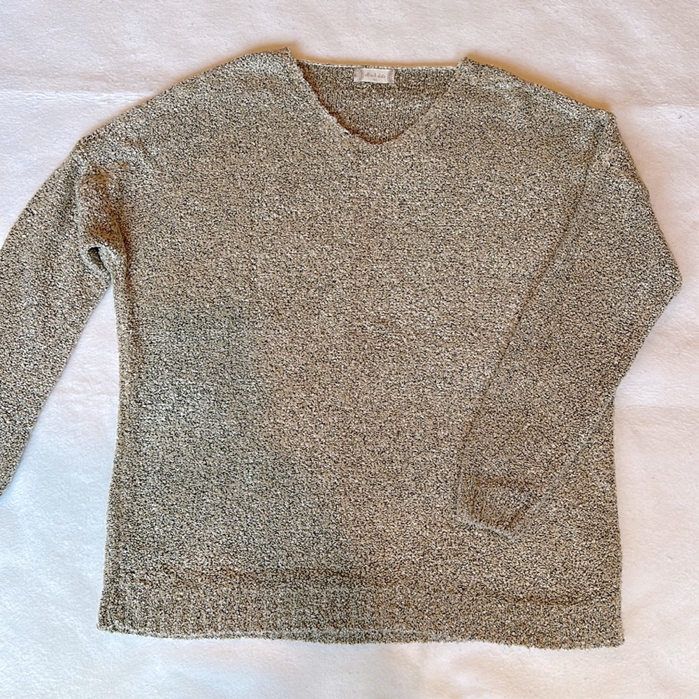 altar’d state popcorn knit v neck sweater size M/L